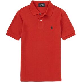 رالف لورين الأولاد شبكة قميص بولو كم قصير زرين in Kuwait