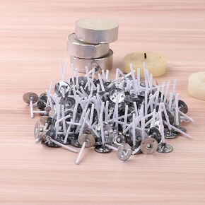 500pcs/1'' Tea Light Candle Wicks,Tealight Wicks for Soy Wax,Pre-Waxed Tealight Wicks for Candle Making