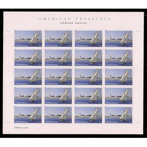 Edward Hopper The Long Leg Sheet of 20 Mint NH US Postage Forever Stamps 4558