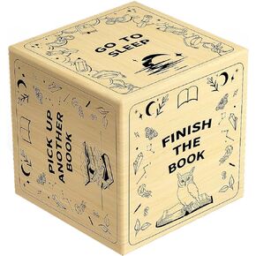 Book Decision Dice Couples Gift Ideas for Wife Husband Boyfriend Girlfriend for Book Lover Valentines Day Date Night Ideas Gifts for Men Women