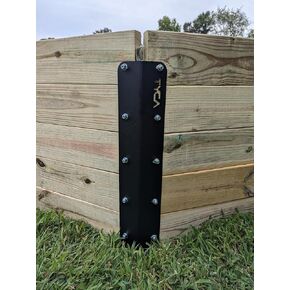 Gaga Pit Brackets, DIY Design, 11 Gauge (1/8 in) Powder Coated Steel, Easy Assembly, Includes Bolts/Washers/Locknuts, Wood Not Included