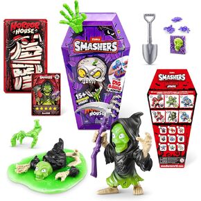 Smashers Horror House (Head Scar) by ZURU, Interactive Toy, Collectable Toy for Kids and Teens
