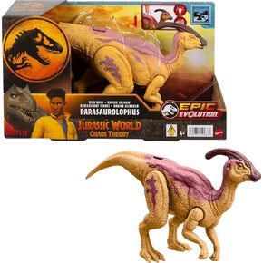 Mattel Jurassic World Wild Roar Ceratosaurus Dinosaur Figure with Continuing Snapping Chomp Attack & Roar Sound, Posable Toy & Digital Play