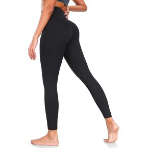 YUNOGA Women's High Waisted Leggings Tummy Control Workout Leggings with Inner Pocket Buttery Soft Activewear Yoga Pants