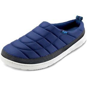 LazyStep Men's Slip on Slippers with Memory Foam and Indoor Outdoor House Shoes