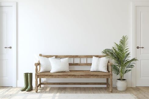 نبات نخيل الأريكا من Naturae Decor - نبات منزلي صناعي داخلي وخارجي نابض بالحياة - مقاوم للأشعة فوق البنفسجية بارتفاع 47 بوصة in Kuwait