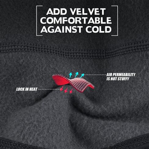 WTACTFUL 2 Pieces Warm Beanie Earflaps Men - Winter Thermal Fleece Skull Cap - Under Helmet Liner Ski Cycling - Watch Cap in Saudi Arabia