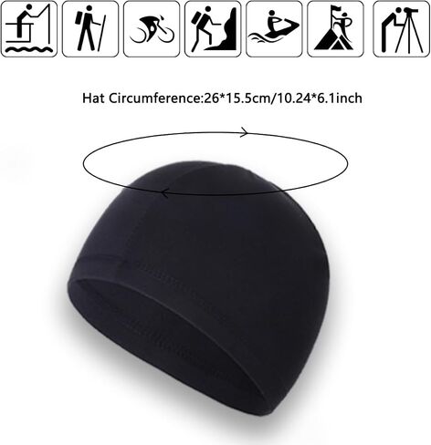 Liner Cooling Sweat Wicking Cap Beanie Summer Men and Women Skull Caps Cycling Hiking Exercise Breathable Hat in Saudi Arabia