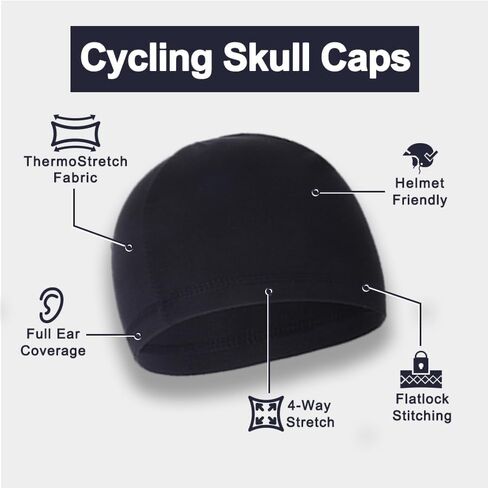 Liner Cooling Sweat Wicking Cap Beanie Summer Men and Women Skull Caps Cycling Hiking Exercise Breathable Hat in Saudi Arabia