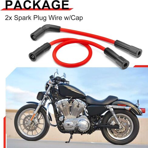سلك توصيل الإشعال مع غطاء 2007-2022 لـ XL1200 XL883 Sportster SuperLow Roadster Iron ثمانية وأربعون اثنان وسبعون XL 883 1200 in Kuwait