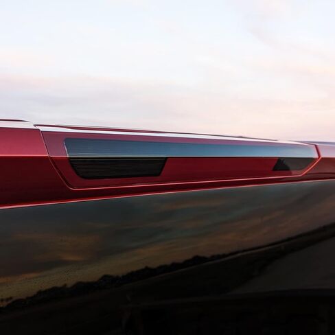 SlickMod PreCut Vinyl Smoke Tint for 2019-2023 Chevy Silverado Third Brake Light (20% Dark Smoke, 2. Third Brake Light Cutout) in Kuwait