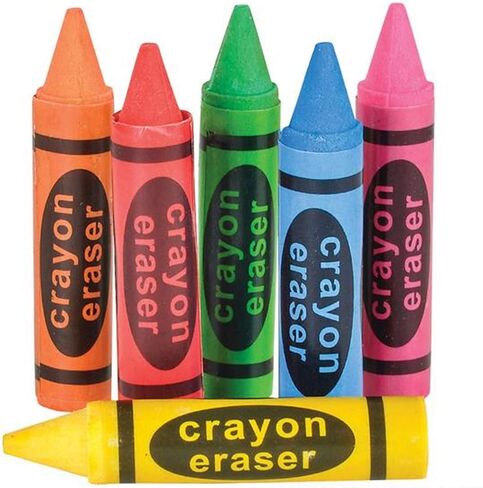 Rhode Island Novelty , Crayon Erasers (36 Pieces) in Saudi Arabia
