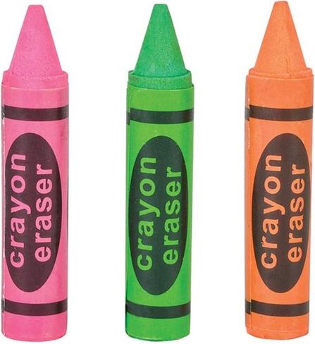 Rhode Island Novelty , Crayon Erasers (36 Pieces) in Saudi Arabia
