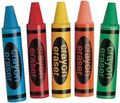 Rhode Island Novelty , Crayon Erasers (36 Pieces) in Saudi Arabia