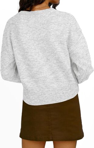 Trendy Queen Cropped Cardigan for Women Button Cotton Knit Y2k 2024 Fall Fashion Sweaters in Saudi Arabia