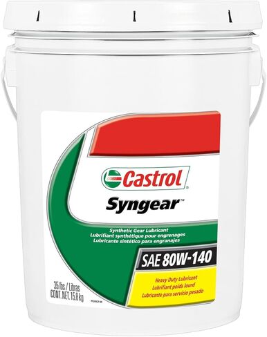 زيت تشحيم التروس كاسترول سينجير 80W-140 - 35 رطل. in Kuwait