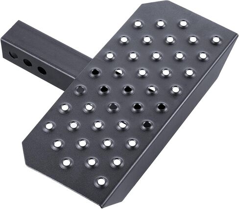 VEVOR Hitch Step لجهاز استقبال 2 بوصة، هيكل فولاذي قوي بسعة تحميل 350 رطل، واقي واقي من الصدمات الخلفي مع قفل دبوس، مناسب عالمي للشاحنة، سيارات الدفع الرباعي، البيك اب، المقطورة in Kuwait