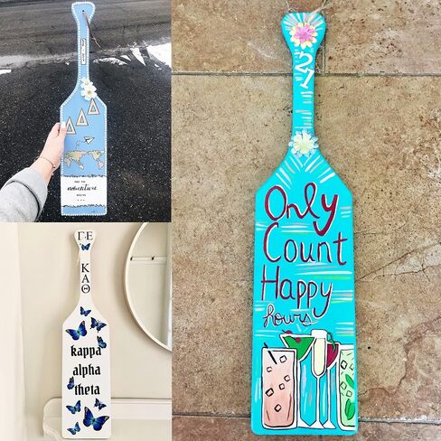 18inch Greek Sorority Paddle, Solid Wooden Fraternity Paddle, Unfinished Pine Wood Paddle, Frat Paddle in Saudi Arabia
