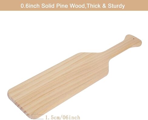 18inch Greek Sorority Paddle, Solid Wooden Fraternity Paddle, Unfinished Pine Wood Paddle, Frat Paddle in Saudi Arabia