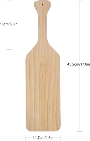 18inch Greek Sorority Paddle, Solid Wooden Fraternity Paddle, Unfinished Pine Wood Paddle, Frat Paddle in Saudi Arabia