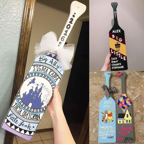 18inch Greek Sorority Paddle, Solid Wooden Fraternity Paddle, Unfinished Pine Wood Paddle, Frat Paddle in Saudi Arabia