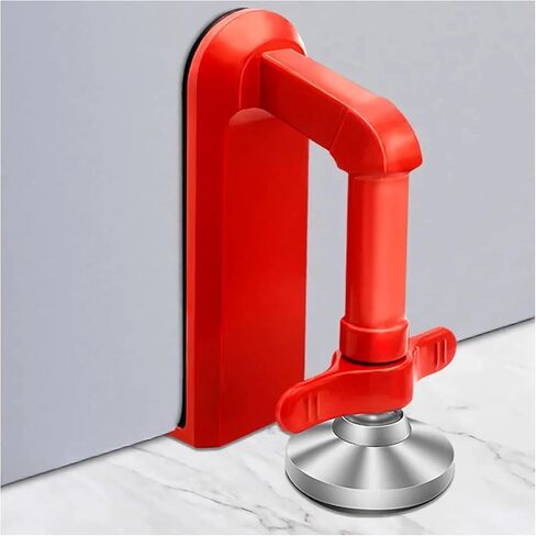 Door Stoppers Security - Portable Door Lock for Travel Anti Theft Door Blocker, Hotel Room Apartment Safety - No Drill Garage Door Brace Devices for Women, Children - Sleep with Peace of Mind in Saudi Arabia