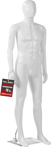 Female Mannequin - Premium Quality Construction, Detailed Dimensions for Realistic Proportions, Sturdy, Durable, and Secure, Versatile Display for Various Clothing Styles, Black in Saudi Arabia