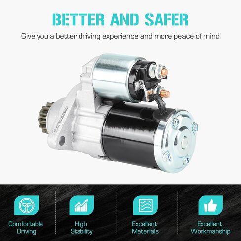 Starter Fits for Nissan Altima 2.5 2.5L 2007 2008 2009 2010 2011 2012, Replaces 410-48168, SMT0236, 23300-JA00A in Saudi Arabia