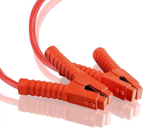 كابلات توصيل السيارات 1 مقياس 1200AMP 20Ft كابلات معززة للخدمة الشاقة، لسيارة فان سيارات الدفع الرباعي شاحنة البنزين/الديزل محركات السيارات in Saudi Arabia