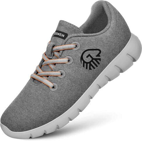 Giesswein Merino Runners Men - Breathable Merino Wool 3D Stretch Sneakers, Lightweight Men's Casual Shoes with Replaceable Footbed in Saudi Arabia