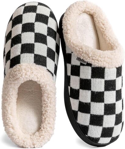 UBFEN Mens Slippers for Indoor Bedroom Memory Foam House Shoes Lightweight Slip On Outdoor Slipper in Saudi Arabia