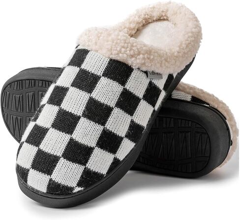 UBFEN Mens Slippers for Indoor Bedroom Memory Foam House Shoes Lightweight Slip On Outdoor Slipper in Saudi Arabia