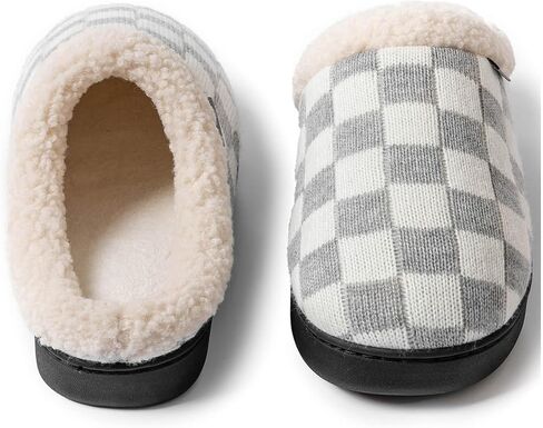 UBFEN Mens Slippers for Indoor Bedroom Memory Foam House Shoes Lightweight Slip On Outdoor Slipper in Saudi Arabia