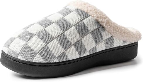 UBFEN Mens Slippers for Indoor Bedroom Memory Foam House Shoes Lightweight Slip On Outdoor Slipper in Saudi Arabia