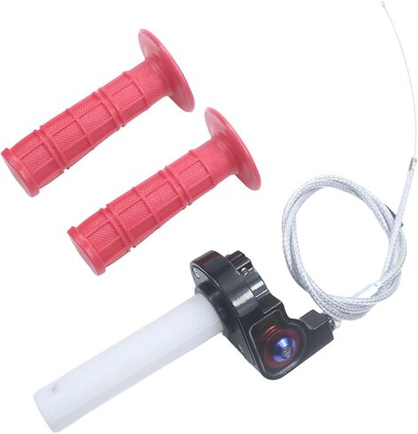 دراجة نارية 22 مللي متر 7/8 ''تويست خنق مقبض قبضة + كابل CRF50 CRF70 70 110 70CC 110CC IRBIS 125 250 الترابية دراجة الطرق غير الممهدة in Kuwait