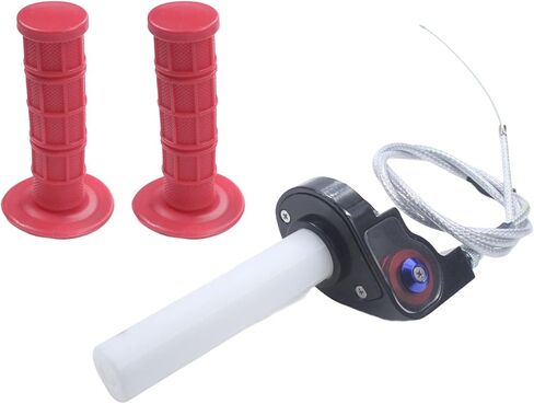 دراجة نارية 22 مللي متر 7/8 ''تويست خنق مقبض قبضة + كابل CRF50 CRF70 70 110 70CC 110CC IRBIS 125 250 الترابية دراجة الطرق غير الممهدة in Kuwait