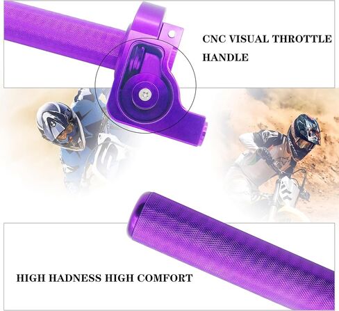 قبضة خانق دراجة نارية 22 مللي متر CNC الألومنيوم الإعصار السريع مع كابل خانق CRF50 70 110 IRBIS 125 250 الترابية دراجة نارية ملحقاتها in Saudi Arabia