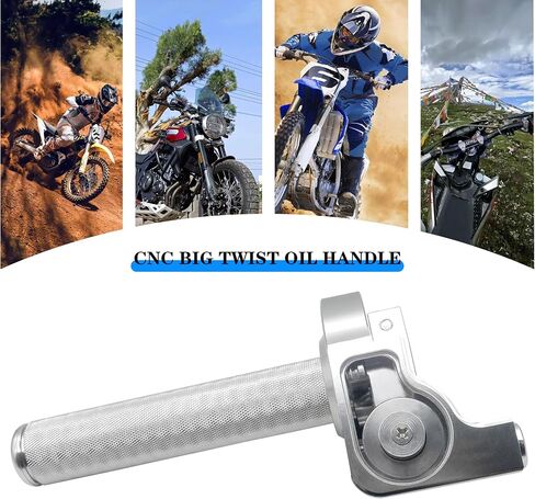 قبضة خانق دراجة نارية 22 مللي متر CNC الألومنيوم الإعصار السريع مع كابل خانق CRF50 70 110 IRBIS 125 250 الترابية دراجة نارية ملحقاتها in Saudi Arabia