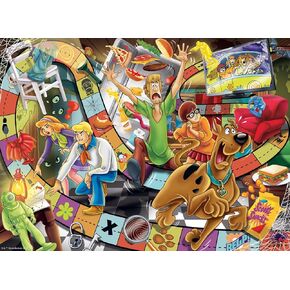 Ravensburger Scooby Doo: Haunted Game 200 Piece XXL Jigsaw Puzzle for Kids - 13280 - Every Piece is Unique, Pieces Fit Together Perfectly