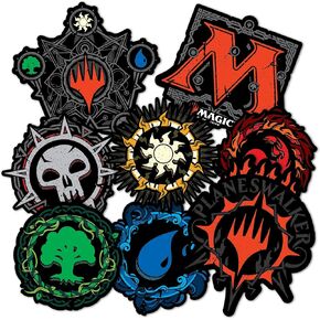 Desert Cactus Magic: The Gathering Stickers Vinyl Decal Laptop Water Bottle Car Scrapbook Decorations Birthday Favor Party Supplies (2-1)