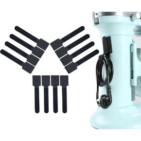Stick On Cord Holder and Keeper - Cord Organizer for Kitchen Appliances - 14PCS Upgraded Cord Wrapper and Bundler for Countertop Storage - Perfect Kitchen Gadgets and Appliance Accessories in Kuwait