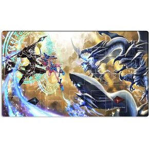 New Playmat Kaiba Seto Blue-Eyes White Dragon Mouse Pad TCG CCG Trading Card Game Mat + Free Bag (ZD039-28)