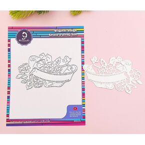 Alinacutle Flowers Leaves Metal Die Cut Dies for Handmade Card Making Scrapbooking Album Paper Craft Template…