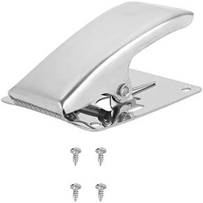 Fish Fillet Clamp, Stainless Steel Fish Tail Clip Deep-Jaw Fishing Grip for Cleaning Table Bait Board
