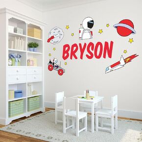 Oliver's Labels Premium Personalized Life Sized Wall Decal for Kids Room Décor - Peel & Stick, Removable (PAW Patrol™)