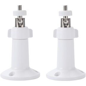2Pack Camera Mounting Brackets Wall Mount for Rin g Stick Up Cam/Rin g Indoor Cam/Wyze Cam/Eufy Cam/Arlo Cameras, Fits All Cameras with Standard 1/4 Threaded Holes