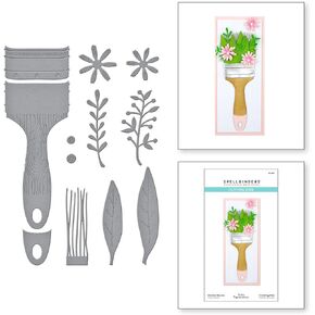 SPELLBINDERS PAPERCRAFTS, INC SPELLBINDRS Designer Blooms, Bronze