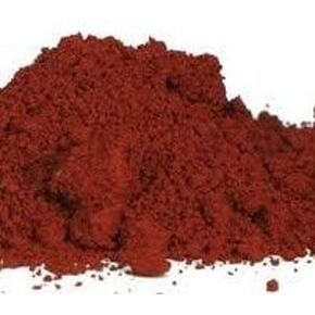 Red Iron Oxide – Pigments for Concrete, Clay, Lime, Plaster, Masonry and Natural Paint Products (1 kilo | 2.2 lbs)