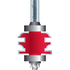 Freud 99-293: 2" (dia.) One-piece Rail & Stile Bit with 1/2" shank, 9/32" large radius
