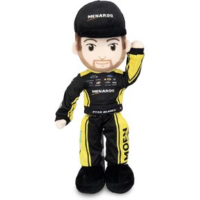 Playtime by Eimmie NASCAR-Themed Soft Baby Doll, 14-Inch Plush Racing Rag Doll for Kids, Scotty Speedster Plush Figure, Fabric Stuffed Toy for All Ages